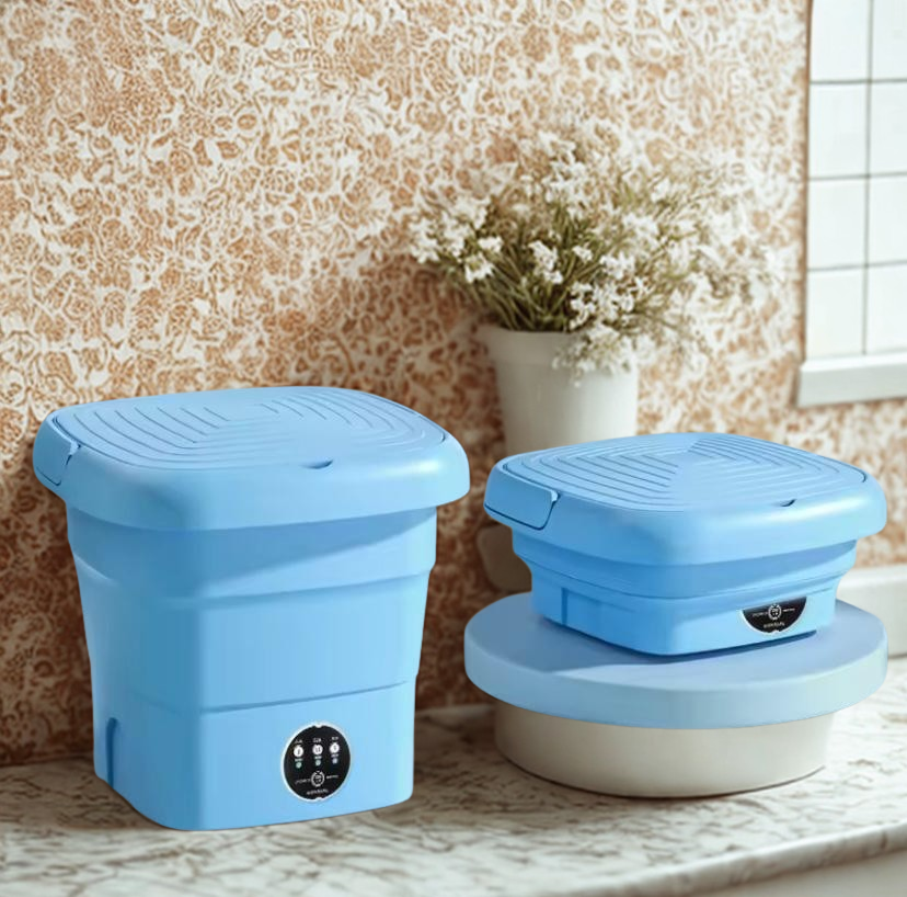 غسالة صغيرة قابلة لطي