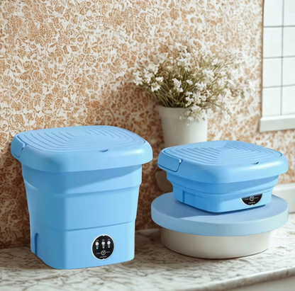 غسالة صغيرة قابلة لطي